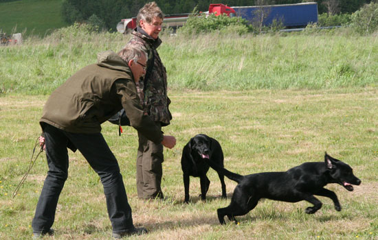 Træning med Hanne og Leoni